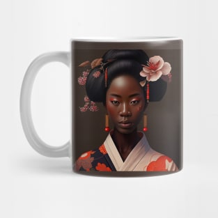 GreyStone Dojo-Afro Geisha 2 Mug